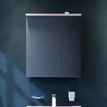 Зеркало-шкаф Am.Pm Spirit V2.0 60 L с LED-подсветкой, белый глянец M70AMCL0601WG