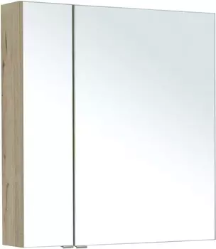 Зеркало-шкаф Aquanet Алвита new 80 дуб веллингтон белый 277537