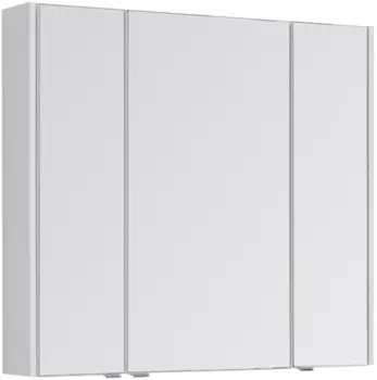 Зеркало-шкаф Aquanet Августа 100 белый 210005