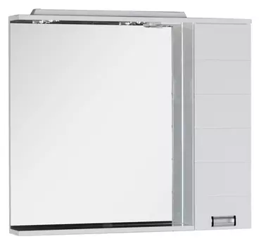 Зеркало-шкаф Aquanet Сити 100 белый 170566