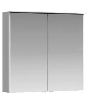 Зеркало-шкаф Aqwella 5 stars Neringa белый, с подсветкой NER0408