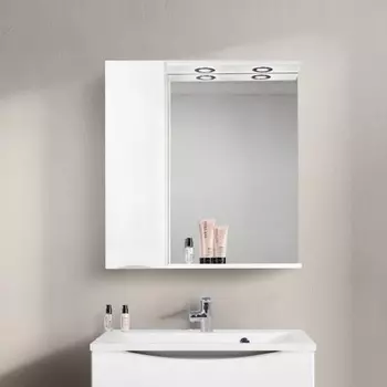 Зеркало-шкаф BelBagno Marino 80 L MARINO-SPC-800/750-1A-BL-P-L