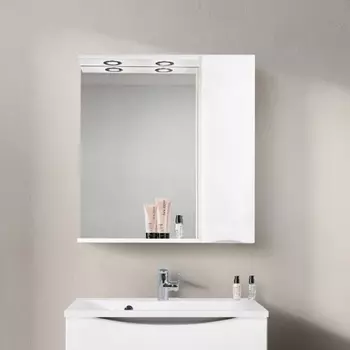 Зеркало-шкаф BelBagno Marino 80 R MARINO-SPC-800/750-1A-BL-P-R