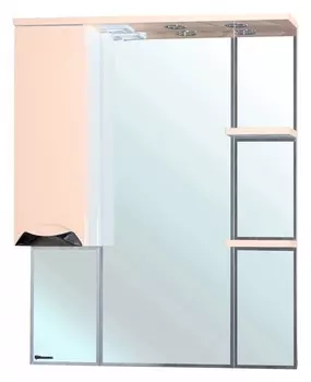 Зеркало-шкаф Bellezza Белла Люкс 85 L бежевый 4610614002077