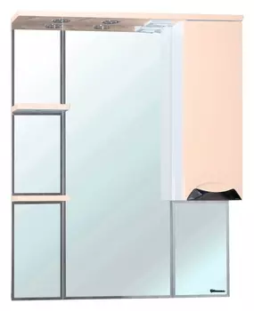 Зеркало-шкаф Bellezza Белла Люкс 85 R бежевый 4610614001070