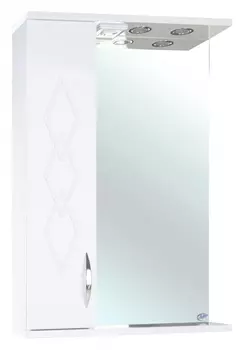 Зеркало-шкаф Bellezza Элеганс 50 L 4618606522015
