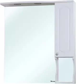 Зеркало-шкаф Bellezza Камелия 85 R белый 4611614001152