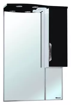 Зеркало-шкаф Bellezza Лагуна 65 R черный 4612110001042