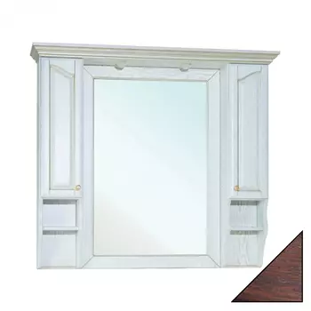 Зеркало-шкаф Bellezza Рим 120 вишня 4638119610405