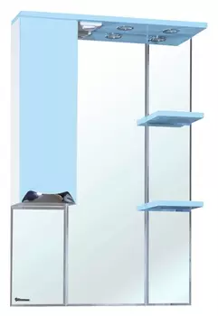 Зеркало-шкаф Bellezza Симона 75 L голубой 4614012002103
