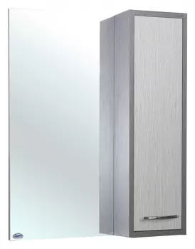 Зеркало-шкаф Bellezza Смарт 75 R орфео серый/орфео белый 4619212001444