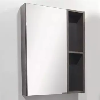 Зеркало-шкаф Comforty Франкфурт 60, дуб шоколадно-коричневый 00004150528