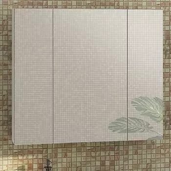 Зеркало-шкаф Comforty Римини 80 белый глянец 00003130372