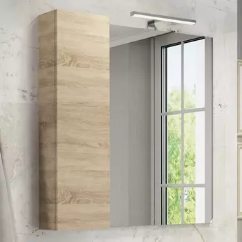 Зеркало-шкаф Comforty Тромсе 80 дуб сонома 00004142222