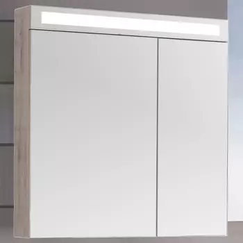 Зеркало-шкаф Dreja Max 80 дуб кантри, с подсветкой 77.9010D