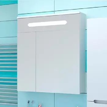 Зеркало-шкаф Emmy Сигма 60 с подсветкой Sig60mir1