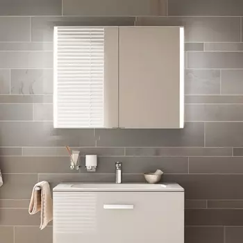 Зеркало-шкаф Keuco Royal Match 80 см, с подсветкой 12802 171301