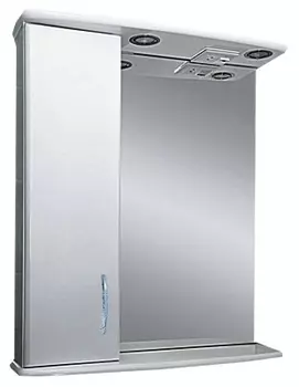 Зеркало-шкаф Misty Астра 60 белый L Э-Аст04060-01СвЛ