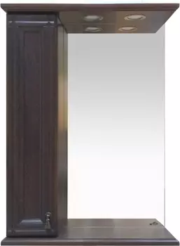 Зеркало-шкаф Misty Рим 60 L орех П-Рим03060-8025Л