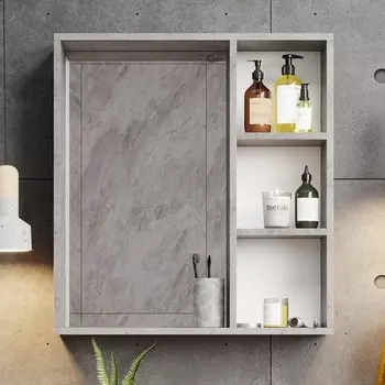 Зеркало-шкаф Onika Девис 65.00У бетон чикаго 206542