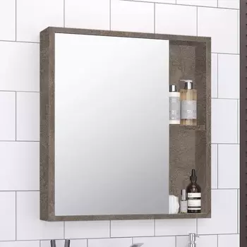 Зеркало-шкаф Runo Эко 60 железный камень 00-00001325