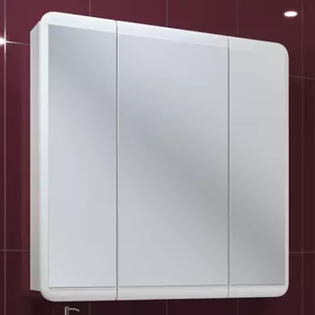 Зеркало-шкаф Runo Эрика 80 /3321