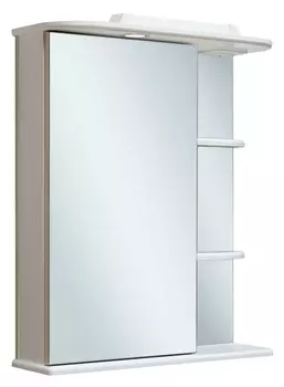 Зеркало-шкаф Runo Магнолия 60 белый