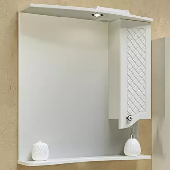 Зеркало-шкаф Runo Милано 75 R /2098