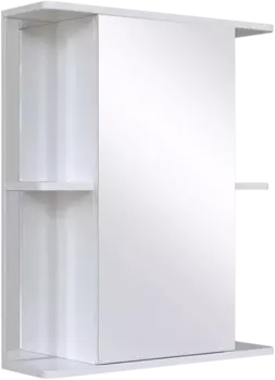 Зеркало-шкаф Sanstar Практик 60 универсальное, с полками, белое 219.1-2.4.1.