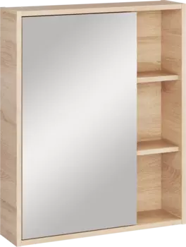 Зеркало-шкаф Sanstar Тоскана 60 дуб сонома светлый 408.1-2.4.1.