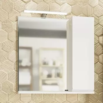 Зеркало-шкаф СанТа Марс 70 со светильником 700283