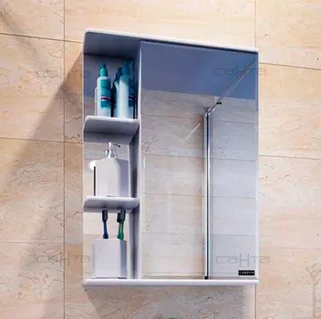 Зеркало-шкаф СанТа Ника 50 фацет R 101085