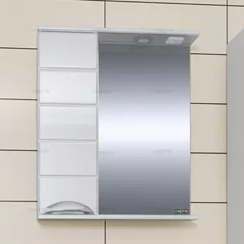 Зеркало-шкаф СанТа Родос 60 L 106015