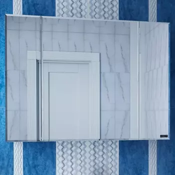 Зеркало-шкаф СанТа Стандарт 100 фацет 113012