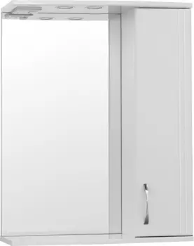 Зеркало-шкаф Style Line Эко Стандарт Панда 65/С белый ЛС-00000132