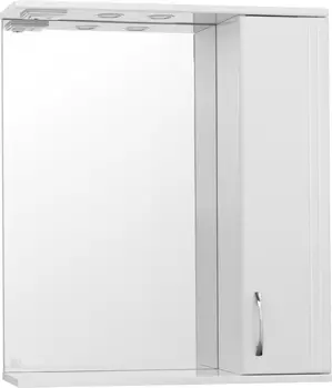 Зеркало-шкаф Style Line Эко Стандарт Панда 75/С белый ЛС-00000124