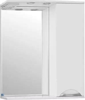 Зеркало-шкаф Style Line Жасмин 70/С белый ЛС-00000042