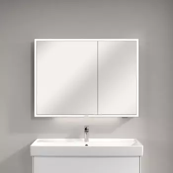 Зеркало-шкаф Villeroy & Boch My View Now A4551000 100х75 с LED-подсветкой, 6500 K