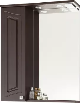 Зеркало-шкаф Vod-Ok Адам 65 L, венге /00004455