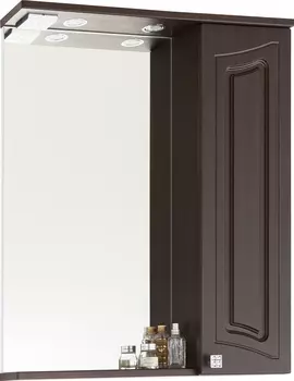 Зеркало-шкаф Vod-Ok Адам 65 R, венге /00004456