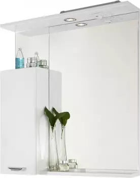 Зеркало-шкаф Vod-Ok Марко 75 L, белый /00002461