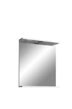 Зеркало Stella Polar Ванесса 60/C подвесное, с подсветкой, белое SP-00000219