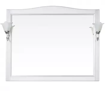 Зеркало ValenHouse Эллина 120 патина серебро E120_ЗБ_ПС