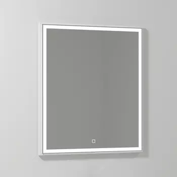 Зеркало Vod-Ok Лайт 70 белое, с подсветкой /9175