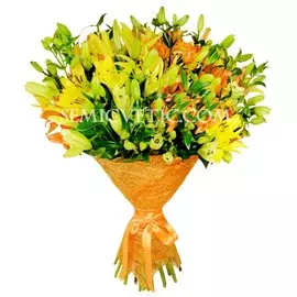 25 лилий азиатки