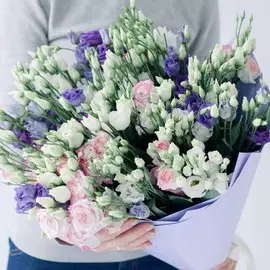 25 лизиантусов микс