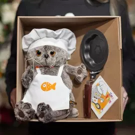 Басик - повар со сковородкой 25 см