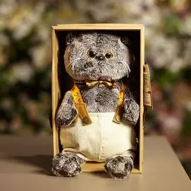 Басик в штанах с подтяжками 22 см