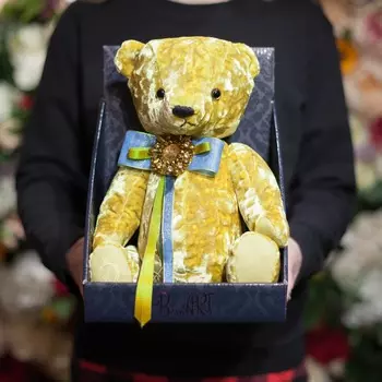 Медведь БернАрт Золотой 40 см