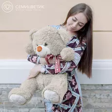 Мишка Тедди Орион Кофейный 78 см